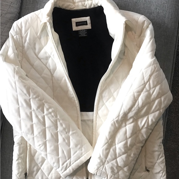 George Jackets & Blazers - George jacket white womens
